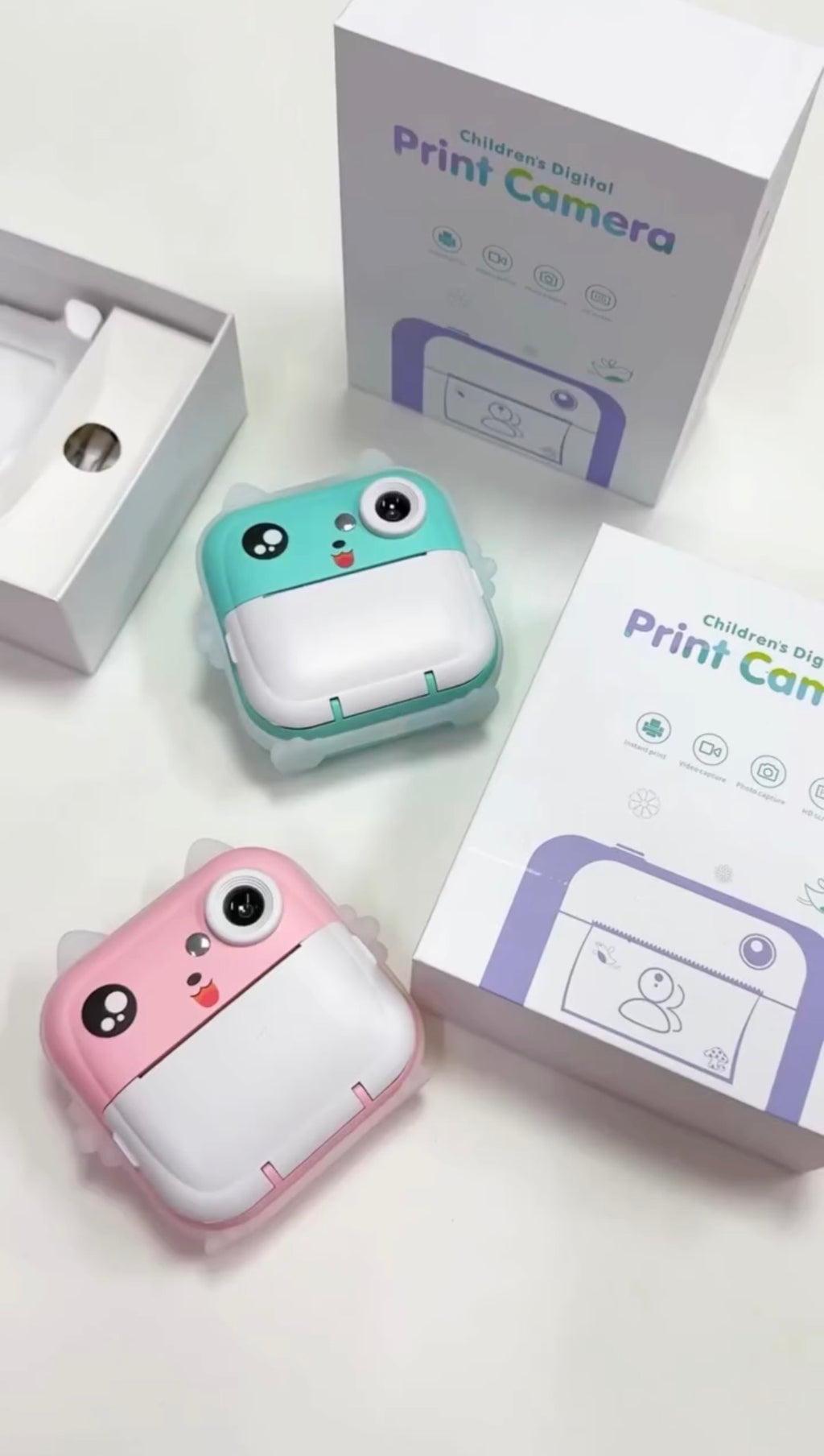 Children Digital Camera Instant Print for Kids Thermal Print Camera Instant Photo Printing Camera