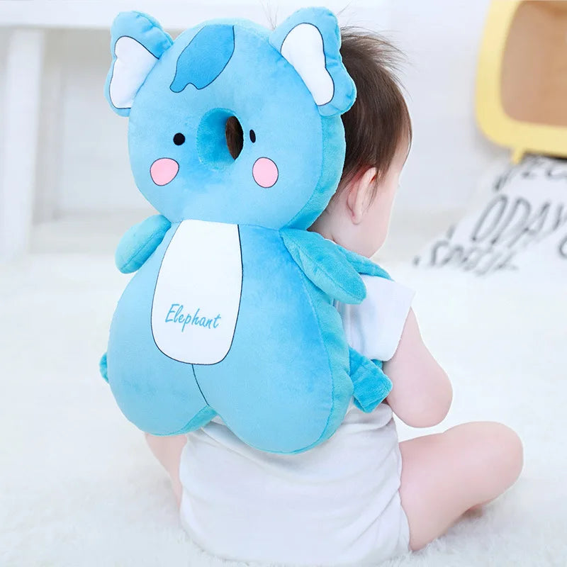 Cute Cartoon Baby Head Back Protector Kids Safe Protect Pillows Learn Walk Head Protector Cushion Anti Fall Backward Cap Carry
