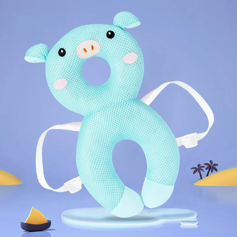 Cute Cartoon Baby Head Back Protector Kids Safe Protect Pillows Learn Walk Head Protector Cushion Anti Fall Backward Cap Carry