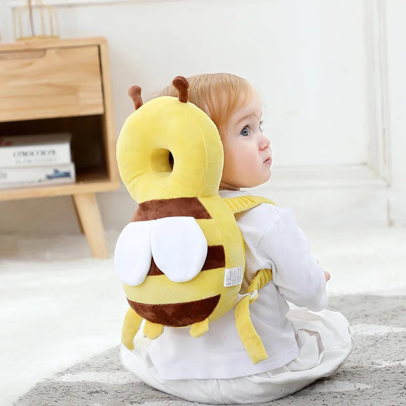 Cute Cartoon Baby Head Back Protector Kids Safe Protect Pillows Learn Walk Head Protector Cushion Anti Fall Backward Cap Carry