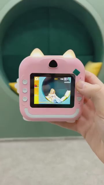 Children Digital Camera Instant Print for Kids Thermal Print Camera Instant Photo Printing Camera